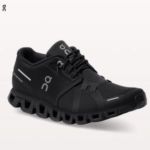 Cloud 5 Sneakers in Black, Women’s 7